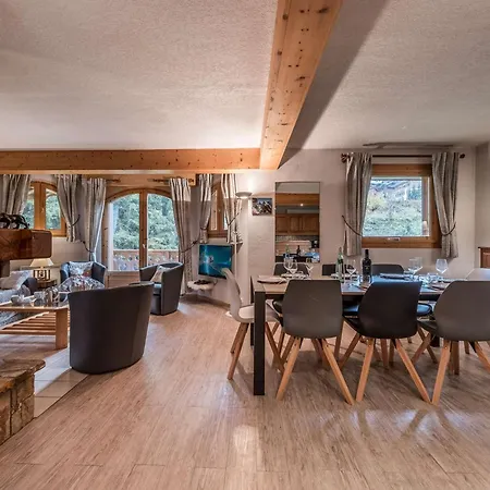 Duplex Spacieux A 1850 - 8 Pers, Pieds Des Pistes, Cheminee, Garage, Wifi Inclus - Fr-1-631-56 Апартаменты Куршевель